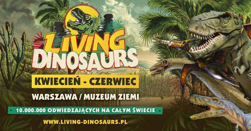 Wystawa dinozaurów w Muzeum Ziemi w Warszawie